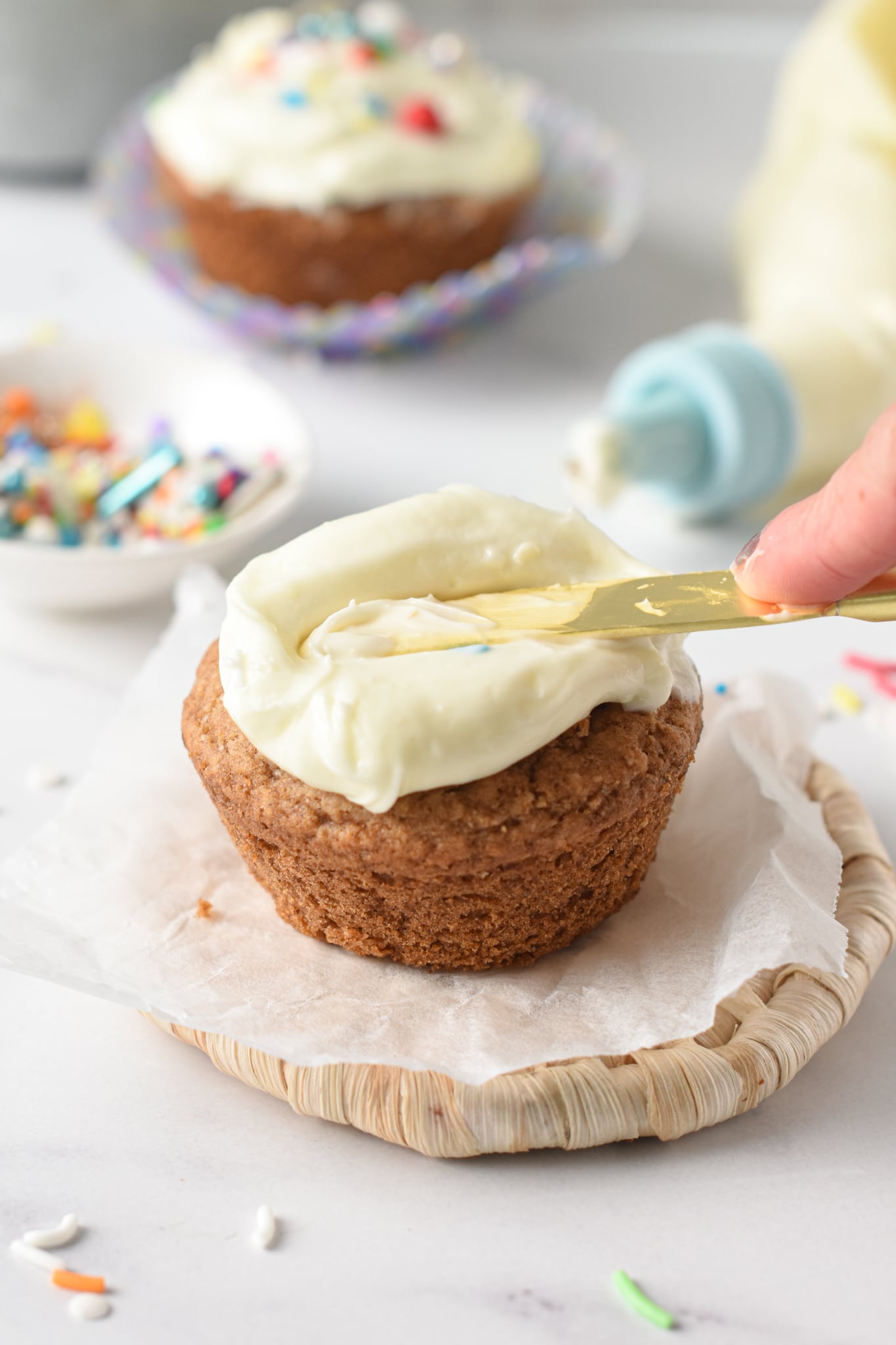 2 Ingredient Cream Cheese Frosting