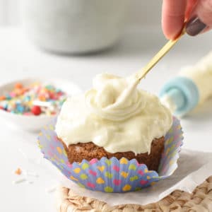 2 Ingredient Cream Cheese Frosting