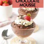 2 ingredient chocolate mousse
