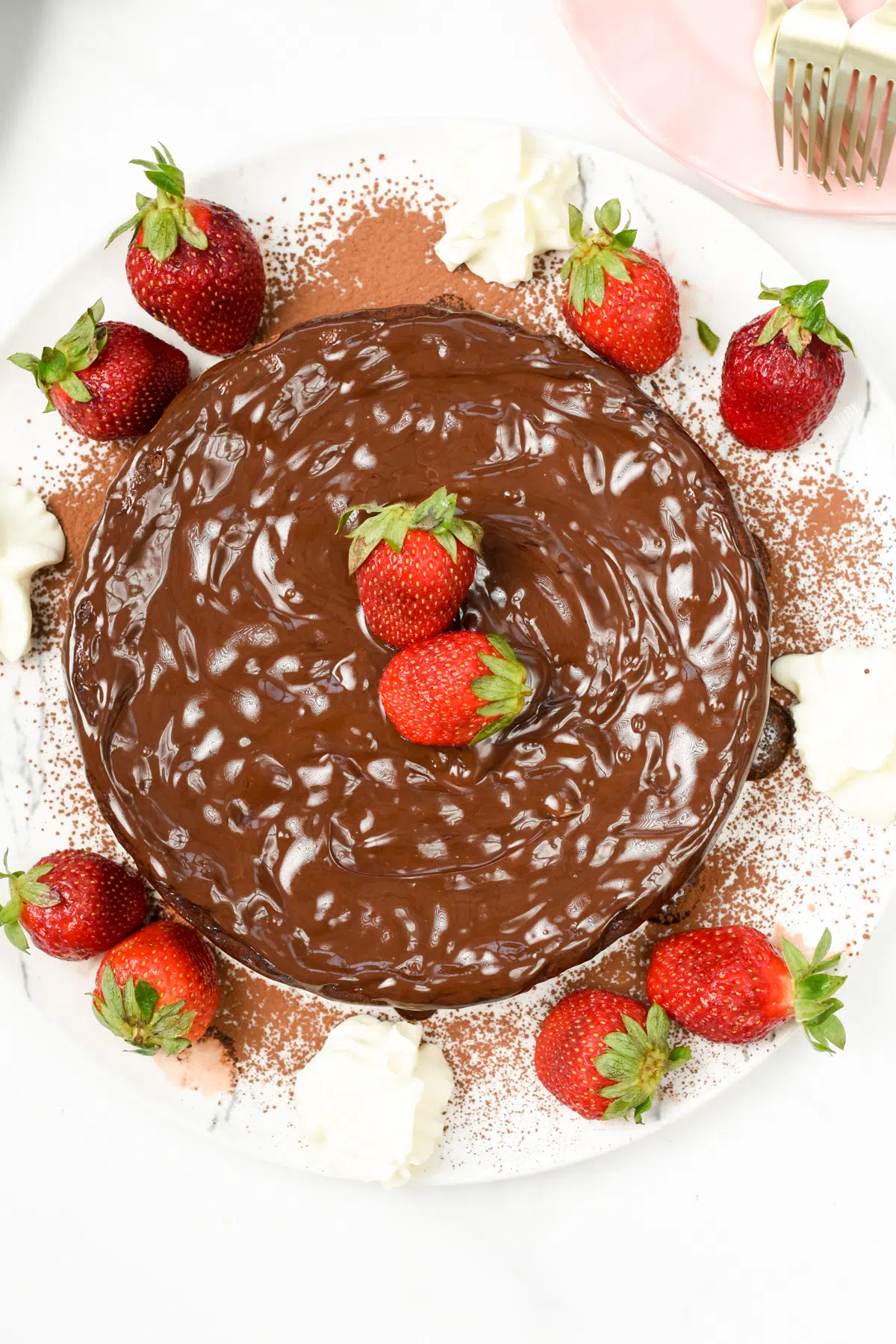 2 ingredients Chocolate Cake flourless chocolate cake gluten free dairy free paleo