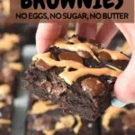 3 ingredient Peanut Butter Brownies