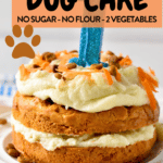 3 ingredient Dog Cake3 ingredient Dog Cake