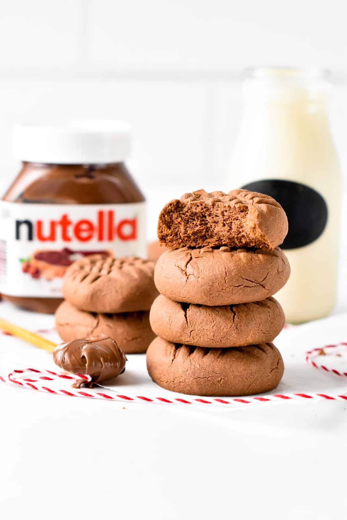 3 ingredient Nutella Cookies