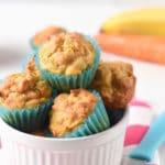 ABC Muffins Apple Banana Carrot Muffins Baby Vegan Muffin Egg free