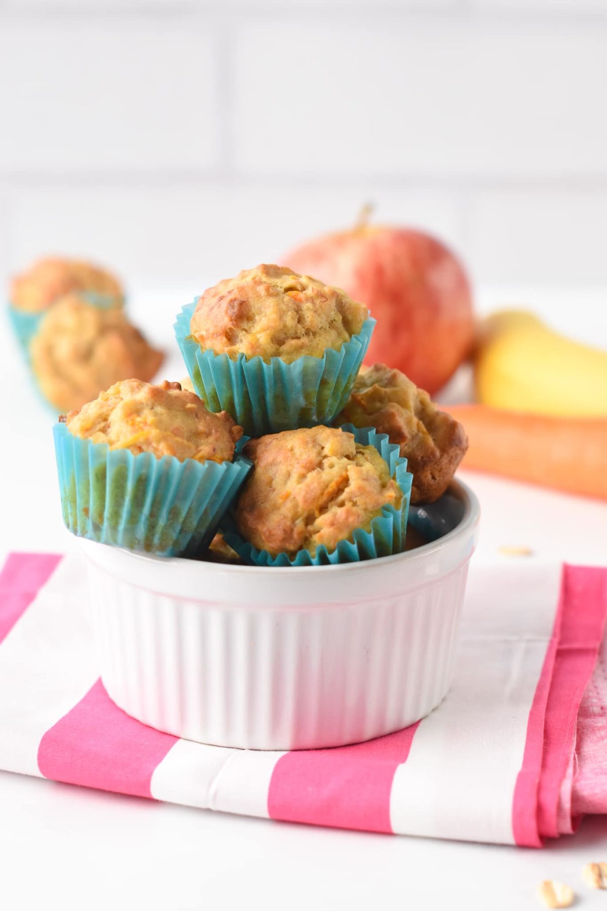 ABC Muffins Apple Banana Carrot Muffins Baby Vegan Muffin Egg free