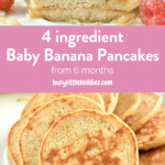 Baby Banana Pancakes