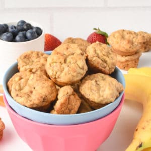 Banana Muffins with Baby Cereals