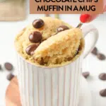 Chocolate Chip Muffin in a Mug