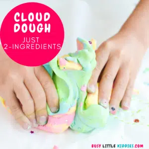 Cloud dough recipe