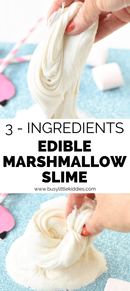 Edible Marshmallow slime Recipe