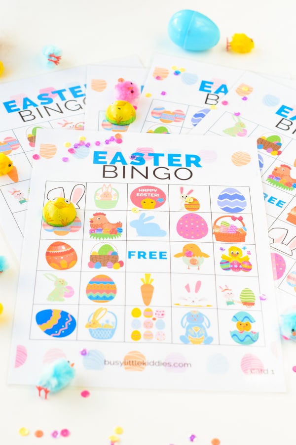 Easter Bingo free Printable