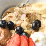 Egg White Oatmeal Protein Breakfast