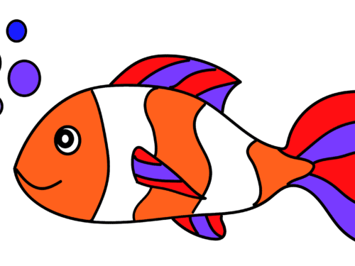 How to draw a fish - Step 8