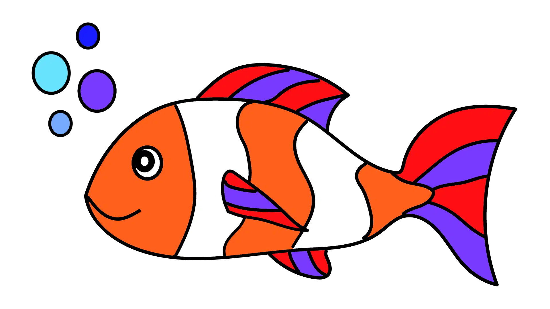 Fish drawing for beginners  How to draw fish step by step