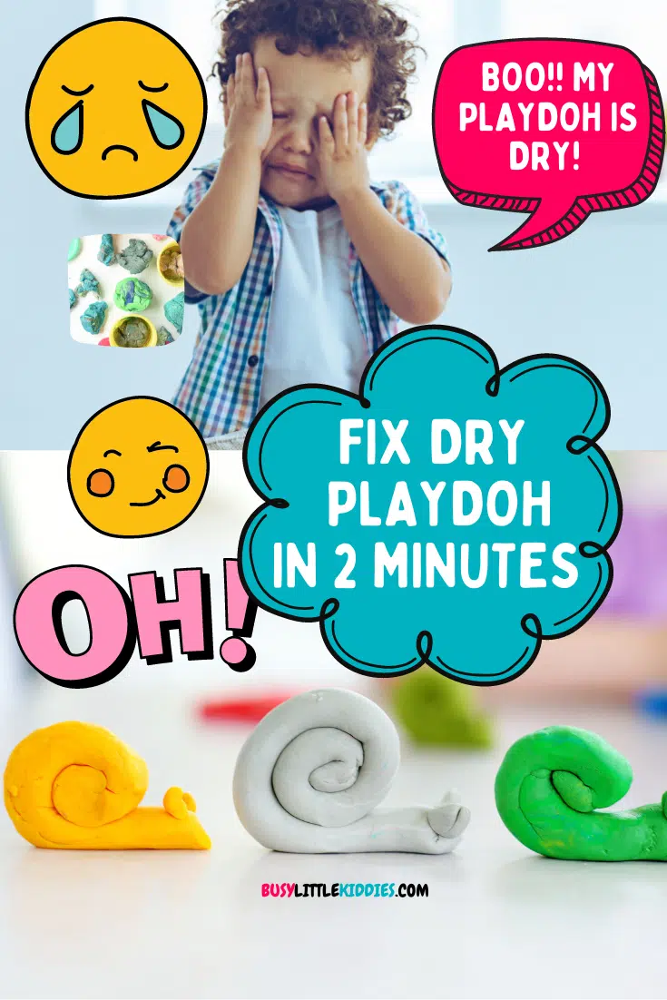 Fix dry playdough Fix dry playdough 