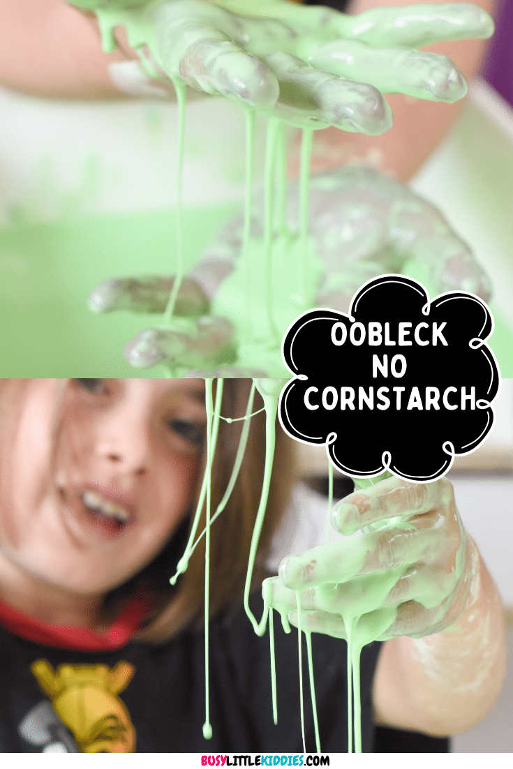 Oobleck without Corn Starch