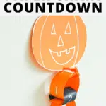 Halloween Paper Chain Countdown