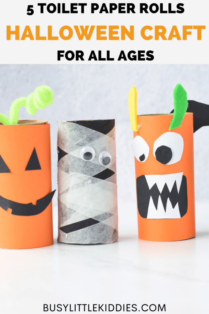 5 Toilet Paper Roll Halloween Craft Ideas - Busy Little Kiddies (BLK)