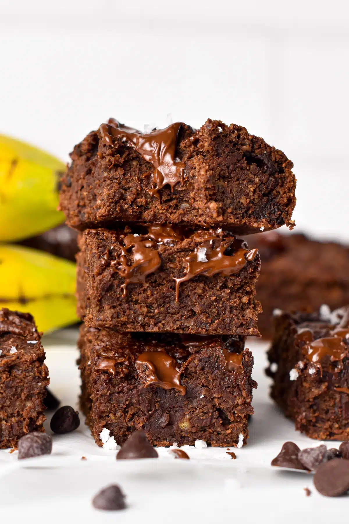 These Healthy Banana Brownies are  the most delicious fudgy brownies made with wholesome ingredients. Plus, they are naturally vegan, dairy-free and nut-free so you can share with all your family and friends.These Healthy Banana Brownies are  the most delicious fudgy brownies made with wholesome ingredients. Plus, they are naturally vegan, dairy-free and nut-free so you can share with all your family and friends.