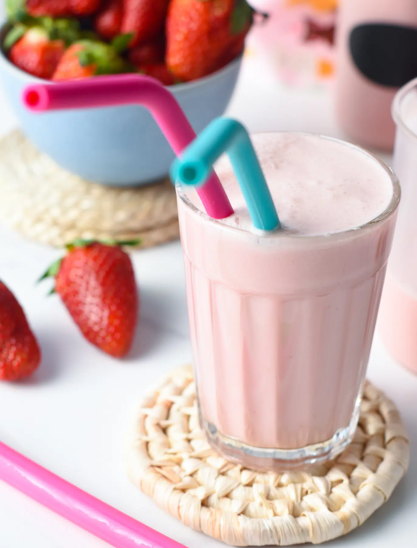 Healthy Strawberry Milk