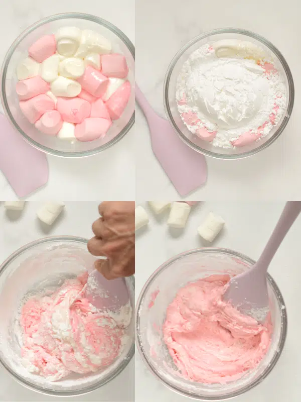 How to Make Marshmallow Playdough