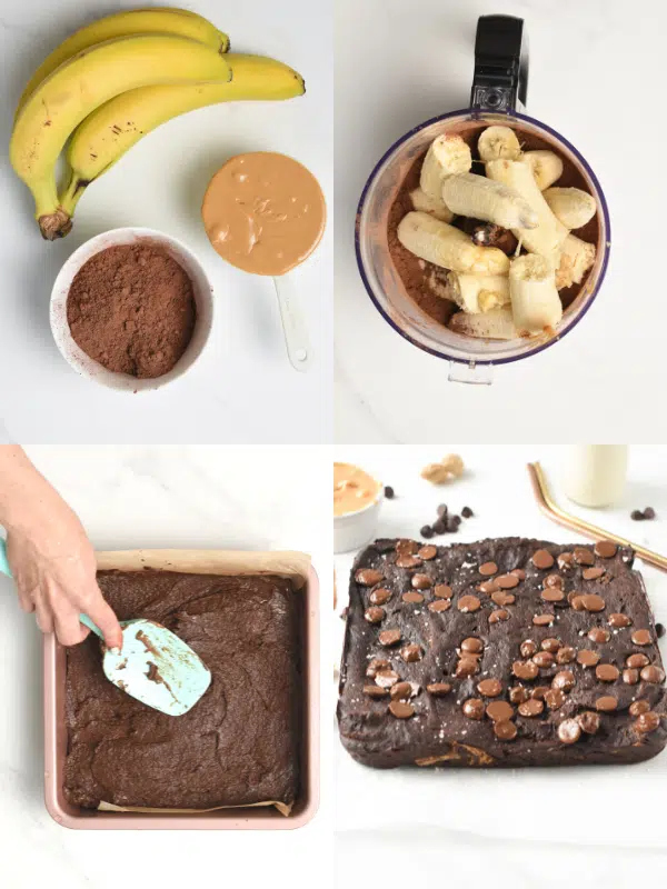 How to make 3 ingredient Brownies