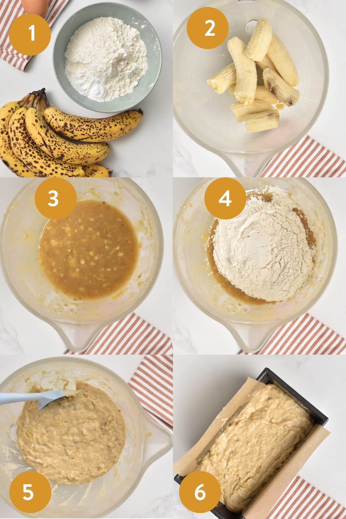 How to make 4 ingredient Banana BreadHow to make 4 ingredient Banana Bread