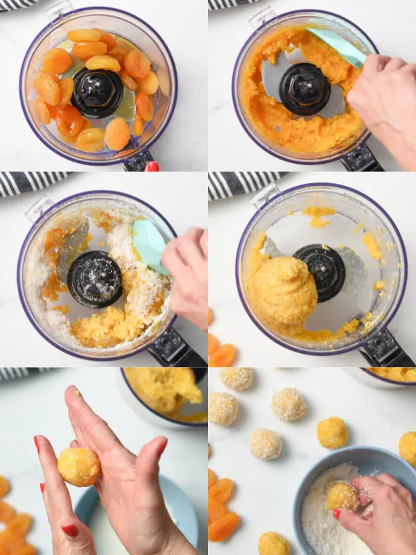 How to make Apricot BallsHow to make Apricot Balls