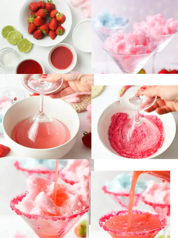 How to make Cotton Candy Mocktail