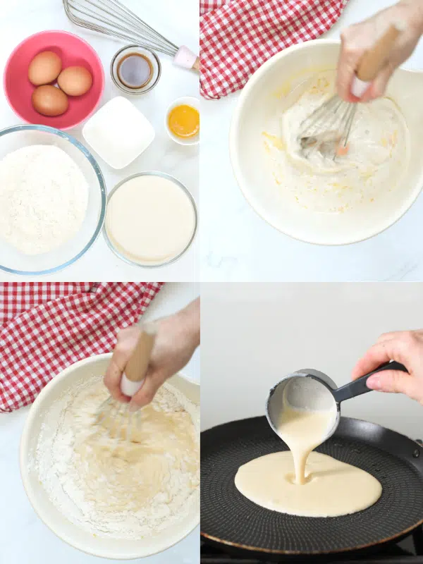 How to make French Pancakes