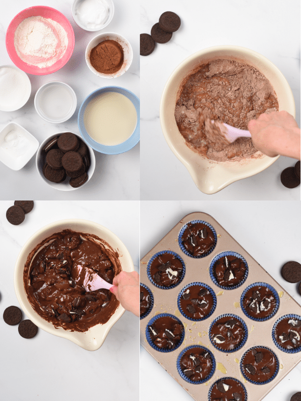 How to make Oreo Muffins