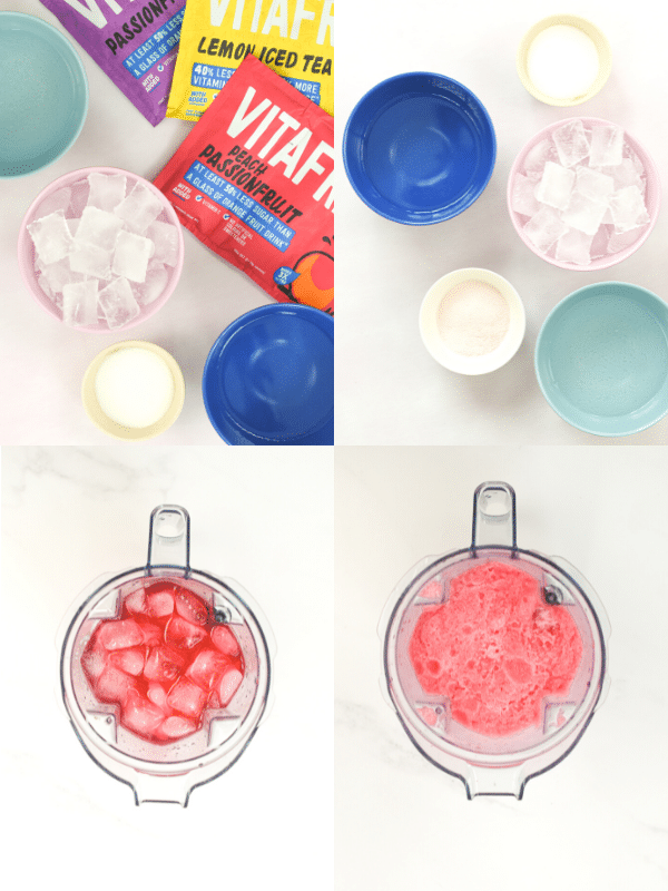 How to make Slushie with a Blender