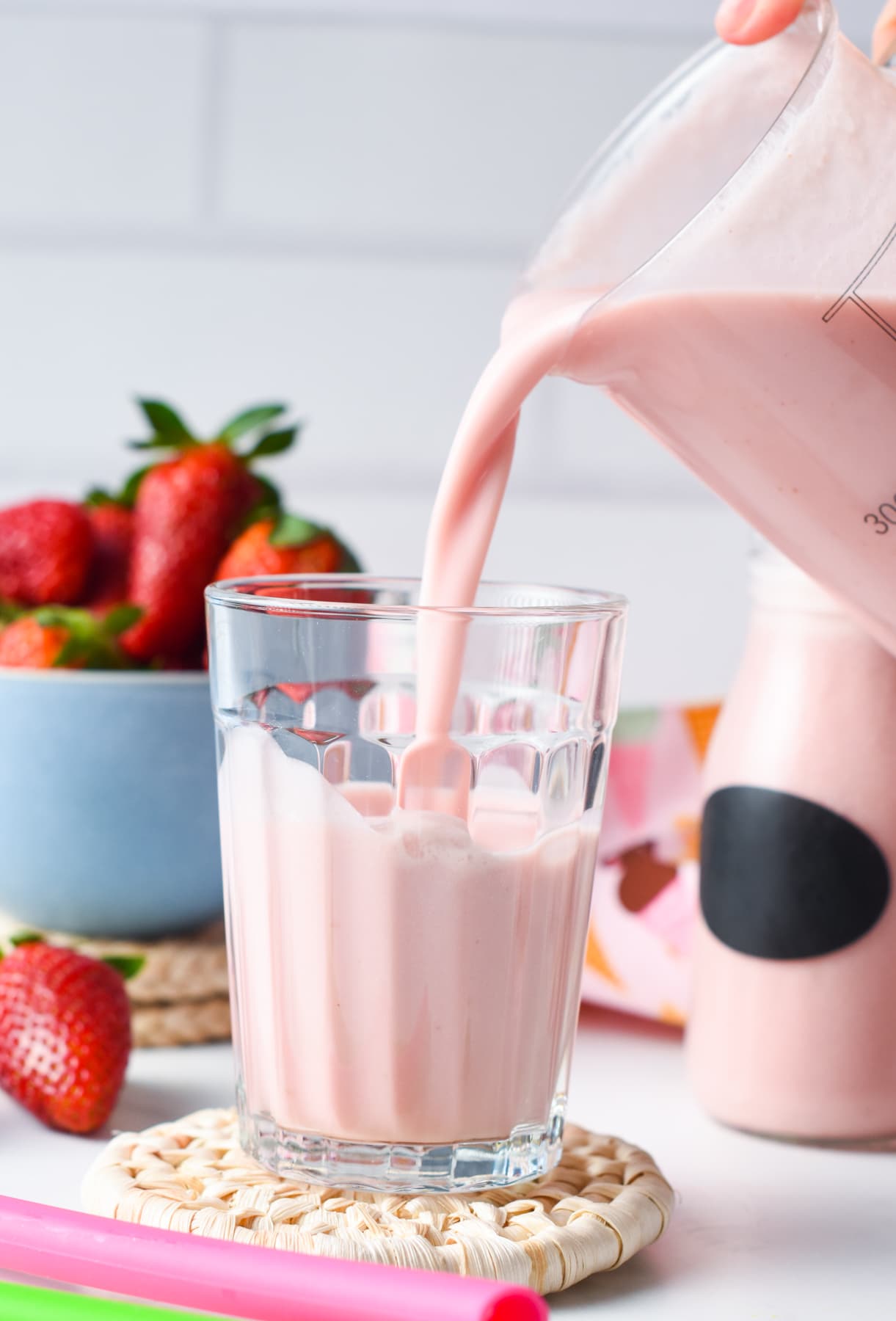 How to make Strawberry Milk