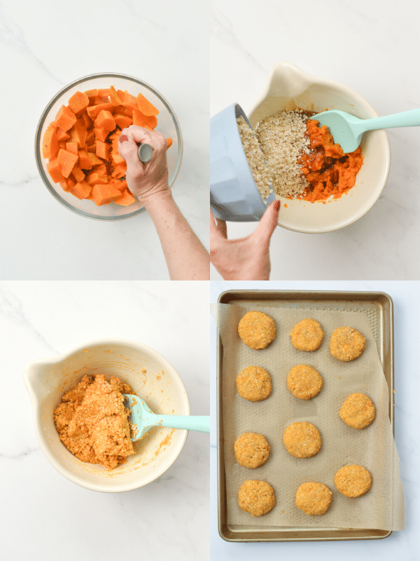 How to make Sweet Potato Oatmeal Cookies