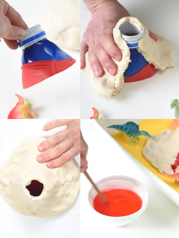 How to make Volcano for kids