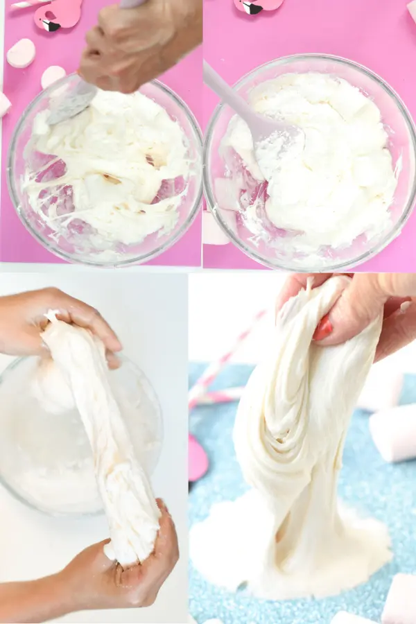 How to make edible marshmallow slime