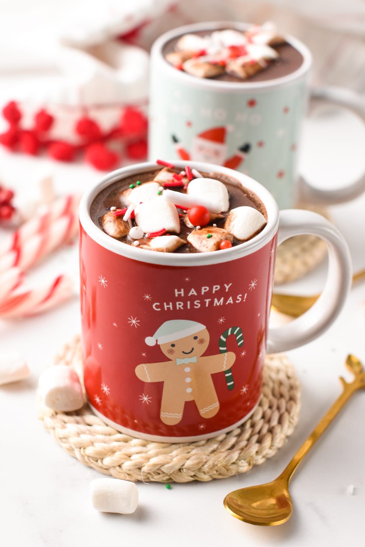 Homemade Hot Chocolate with Chocolate Chips perfect as a kid hot chocolate recipe healthy easy gluten free vegan dairy free busy little kiddies (2)