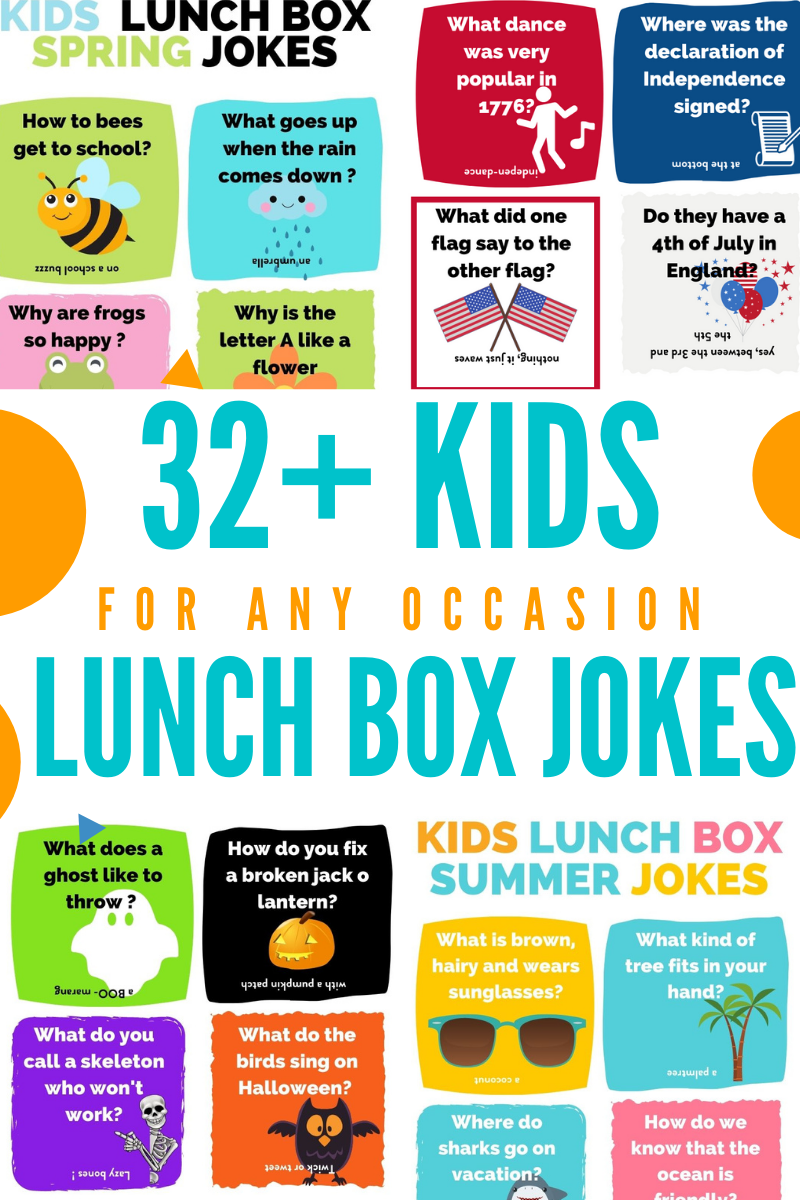 30+ Lunchbox Jokes for Kids