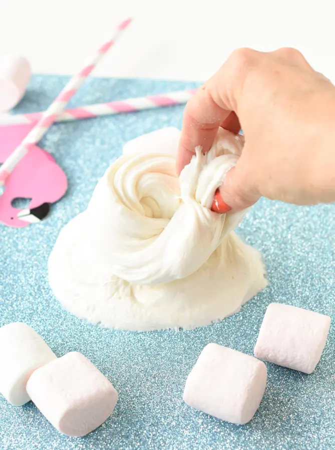 Marshmallow slime recipe