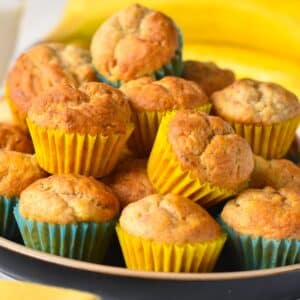 Mini Banana Muffins