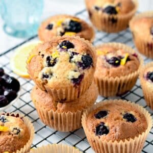 Old Fashioned Blueberry Muffins