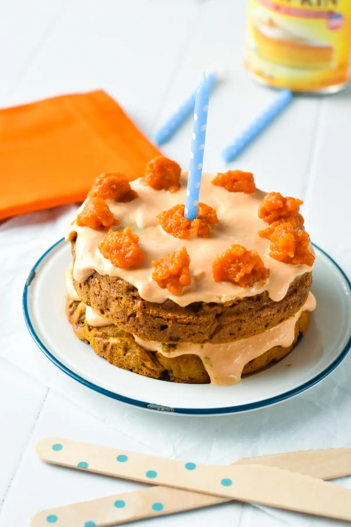 This Pumpkin Dog Cake Recipe is an easy one bowl cake for dogs to celebrate fall. It's packed with homemade pumpkin puree, peanut butter and oats for an healthy treat for your furry friend.This Pumpkin Dog Cake Recipe is an easy one bowl cake for dogs to celebrate fall. It's packed with homemade pumpkin puree, peanut butter and oats for an healthy treat for your furry friend.