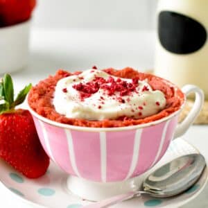 Red Velvet Mug Cake
