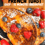 These Sourdough French Toast are the most delicious family breakfast recipe with thick slices of sourdough bread custardy on the inside and crispy on the edges.These Sourdough French Toast are the most delicious family breakfast recipe with thick slices of sourdough bread custardy on the inside and crispy on the edges.