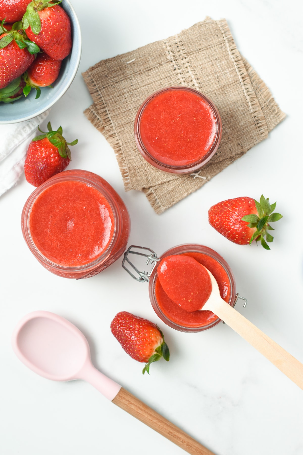 Strawberry Puree for cocktails