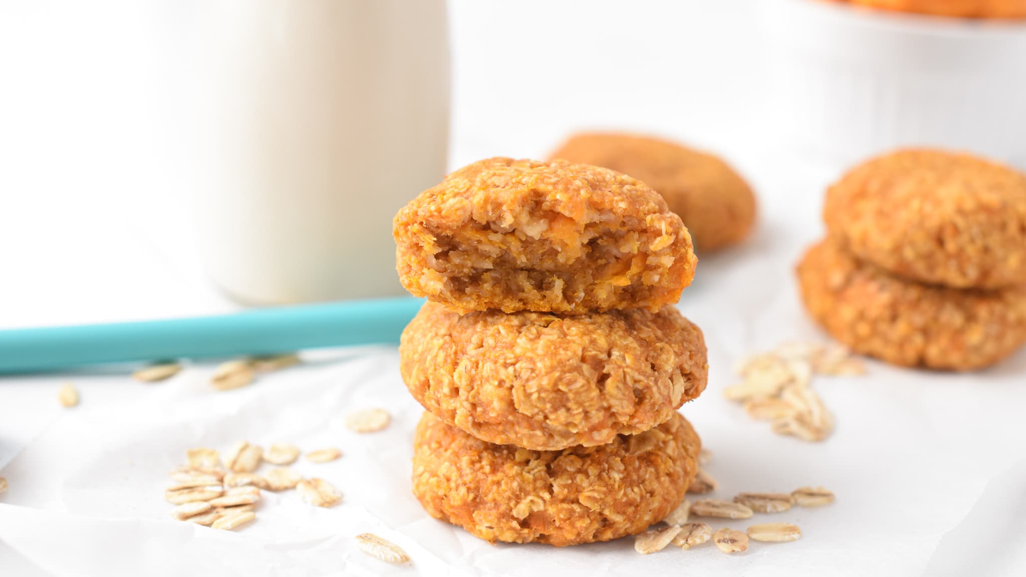 Sweet Potato Oatmeal Cookies-image