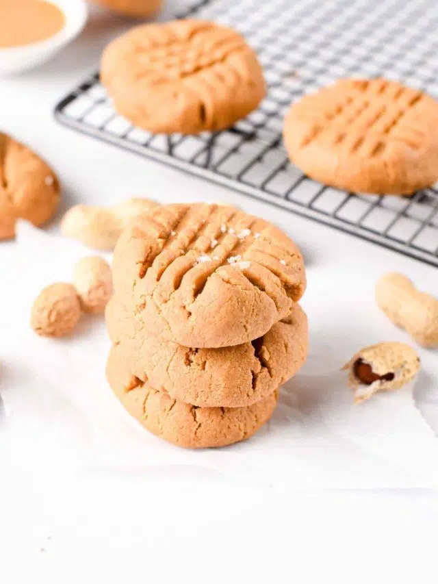 2-Ingredient Peanut Butter Cookies