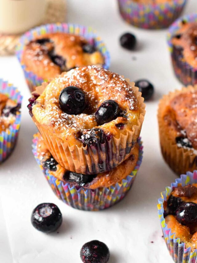 3-Ingredient Blueberry Muffin Recipe