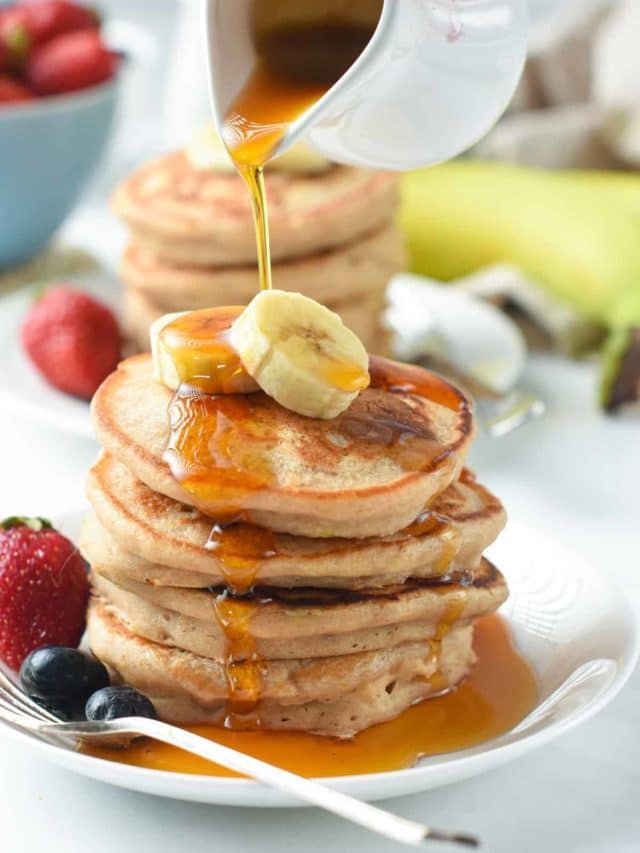 These Banana Pancakes Without Eggs Are Instant Hits!
