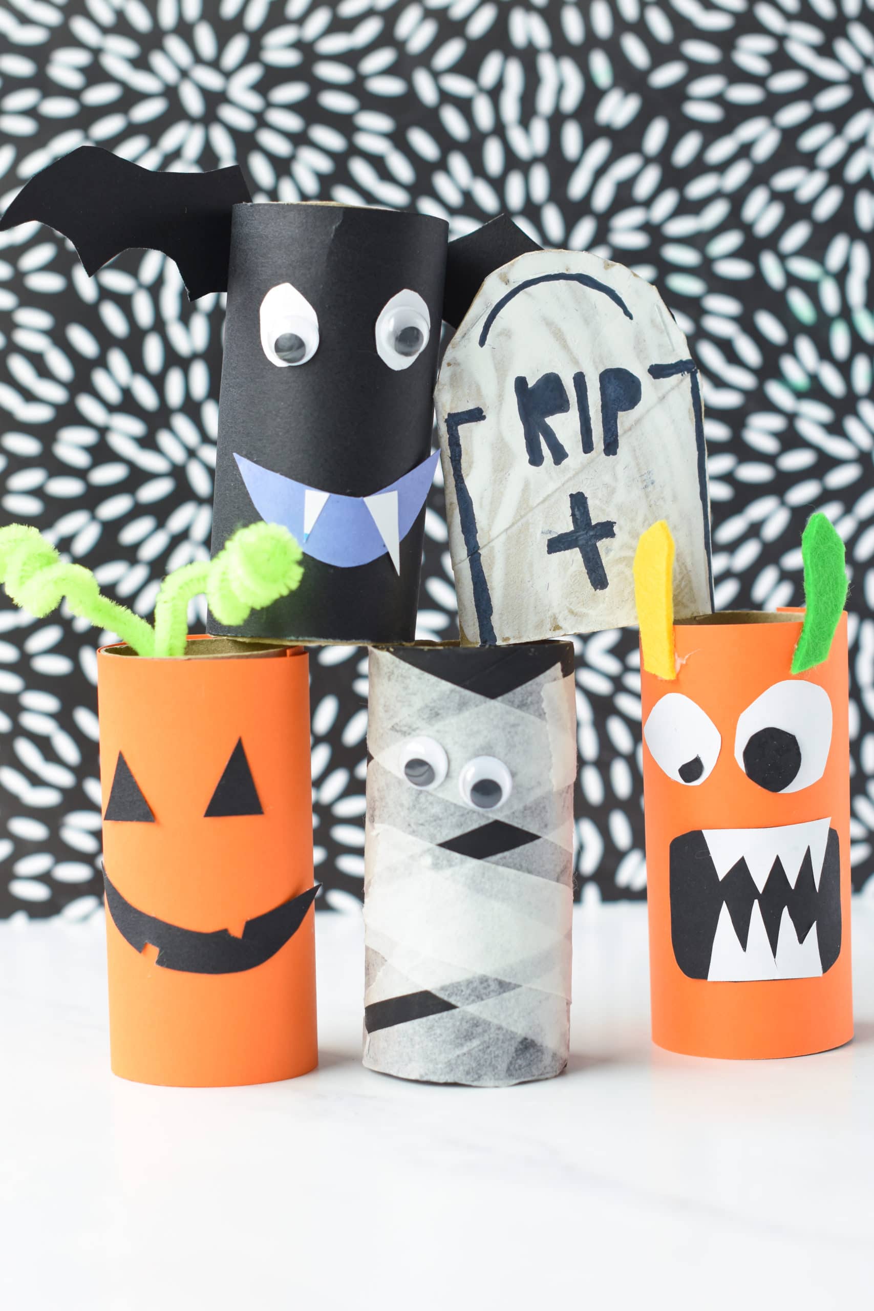 halloween Crafts with toilet paper rollshalloween Crafts with toilet paper rolls
